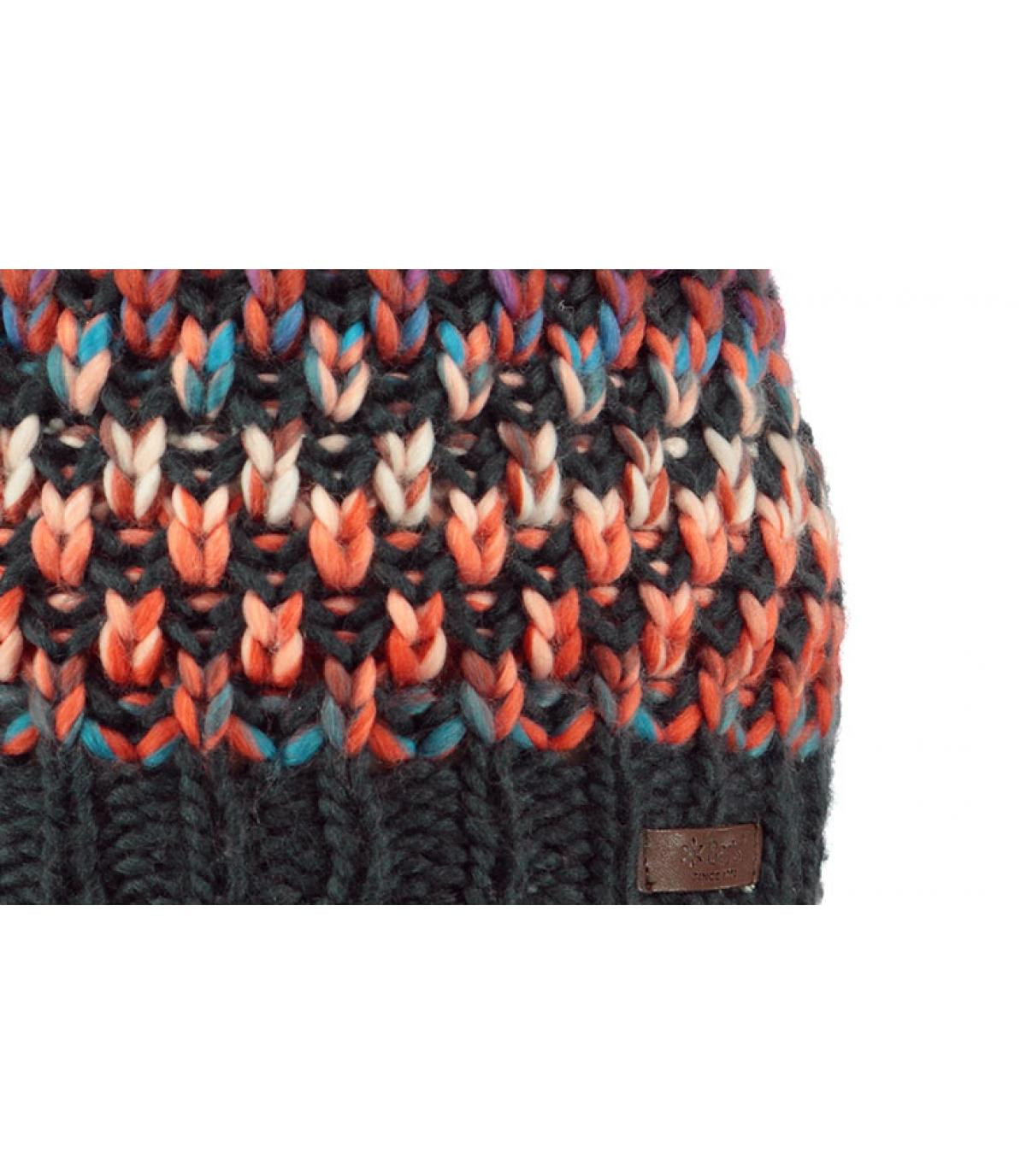 bonnet pompon multicolore Barts bonnet pompon multicolore Barts